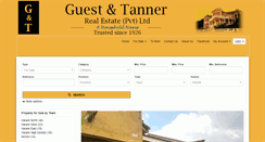 Desktop Screenshot of guestandtanner.co.zw